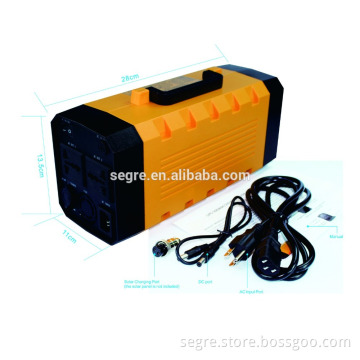 UPS energy storage system 500W inverter and lithium battery inside all in one compact